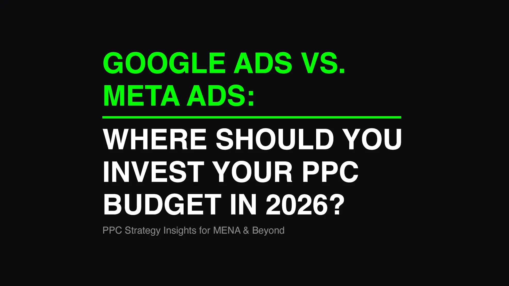 Google Ads vs Meta Ads 2026 | Best PPC Strategy | SCS